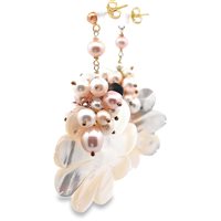 Orecchini Cianfrone Gioielli Donna in Oro Perla 121000073402 - 121000073402